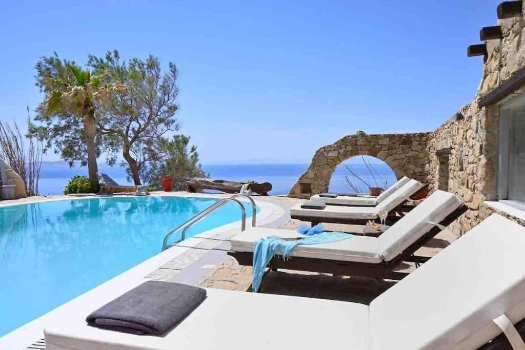 Villa Navona Mykonos Mykonos Town Bagian luar foto